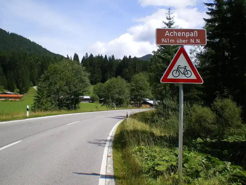 Passstrasse am Achenpass