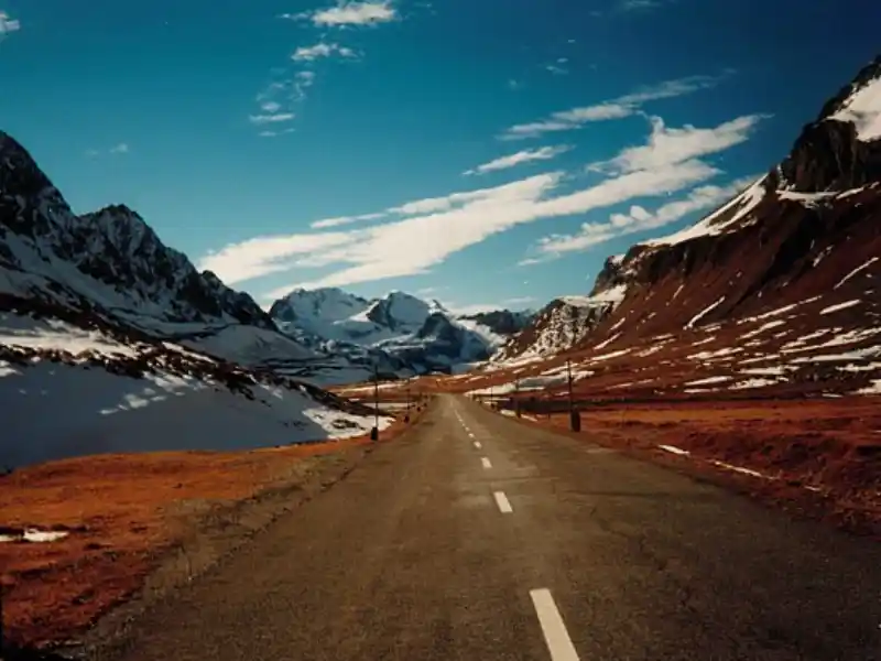 Passstrasse am Albulapass