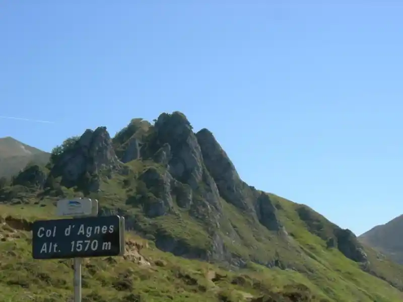 Passstrasse am Col d’Agnes