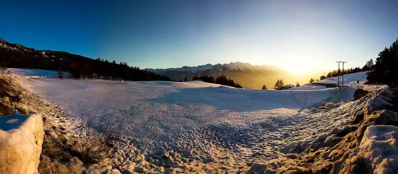 Passstrasse am Col de Joux