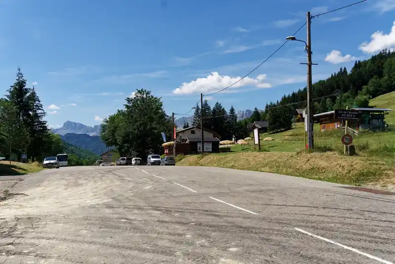 Passstrasse am Col de l'Arzelier