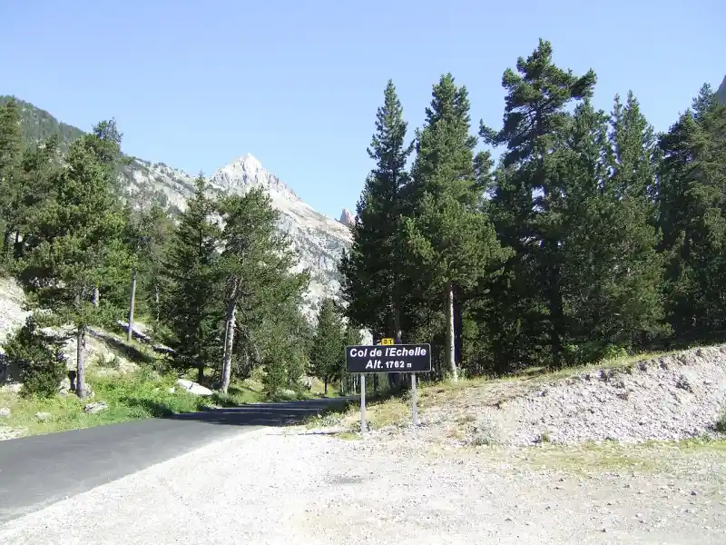Passstrasse am Col de l'Échelle
