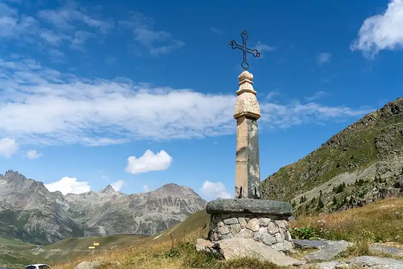 Passstrasse am Col de la Croix de Fer