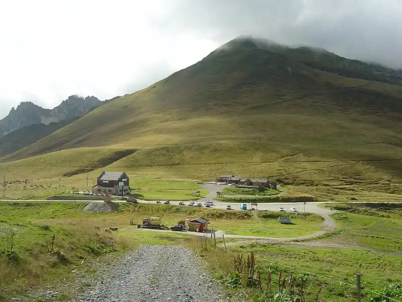 Passstrasse am Col de la Madeleine
