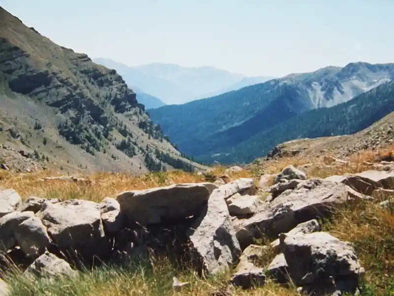 Passstrasse am Col de la Moutière