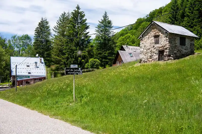 Passstrasse am Col de Latrape