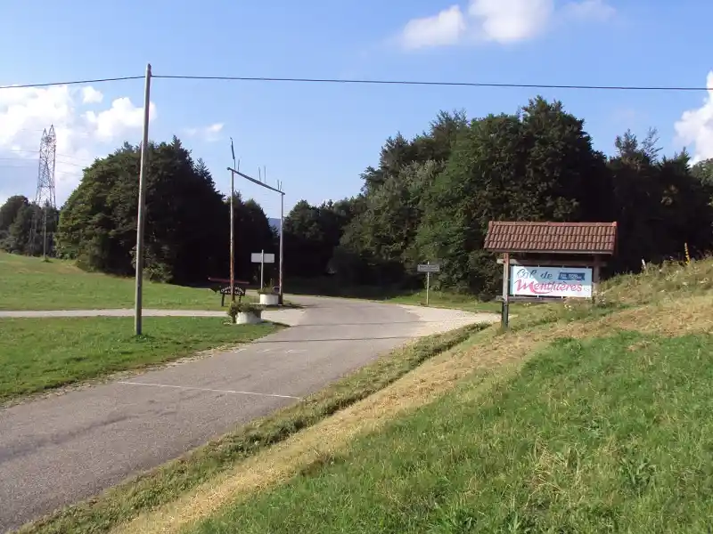 Passstrasse am Col de Menthières