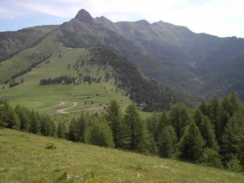 Passstrasse am Col de Moissière