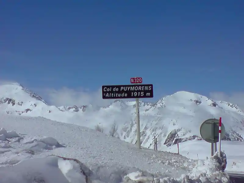 Passstrasse am Col de Puymorens