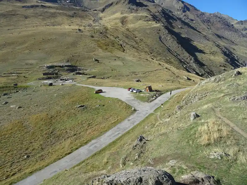 Passstrasse am Col de Sarenne