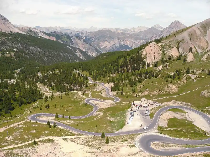 Passstrasse am Col d’Izoard