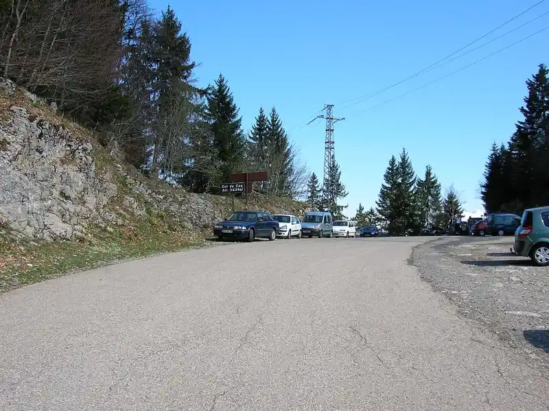Passstrasse am Col du Coq