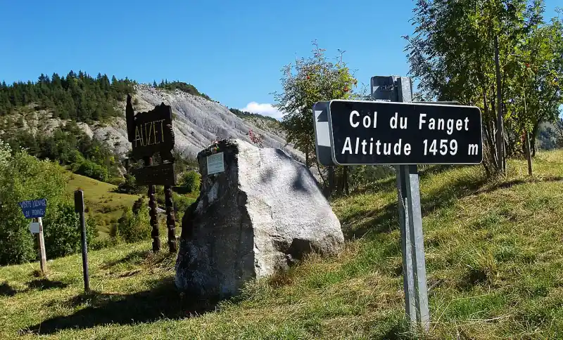 Passstrasse am Col du Fanget