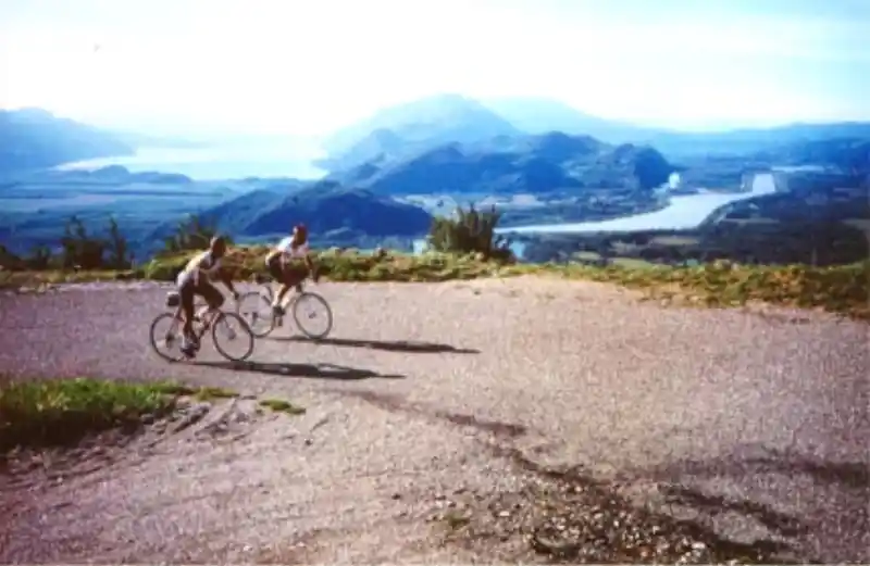 Passstrasse am Col du Grand Colombier