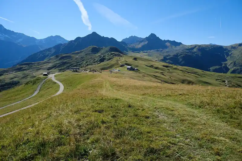 Passstrasse am Col du Joly