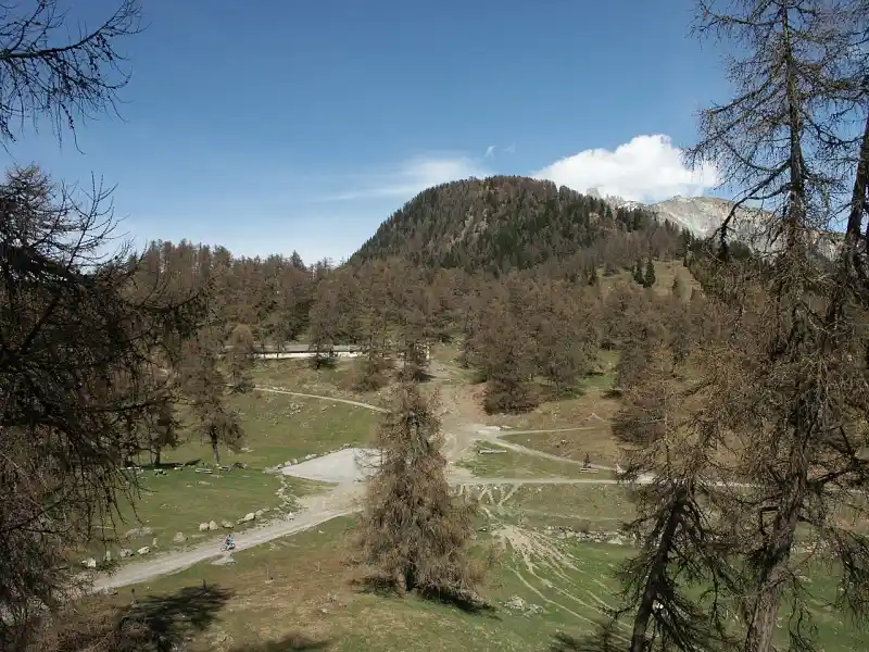Passstrasse am Col du Lein