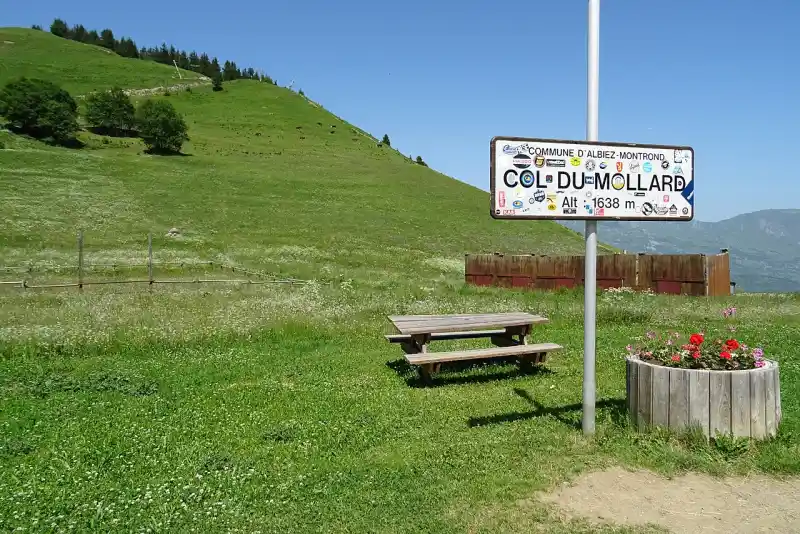 Passstrasse am Col du Mollard