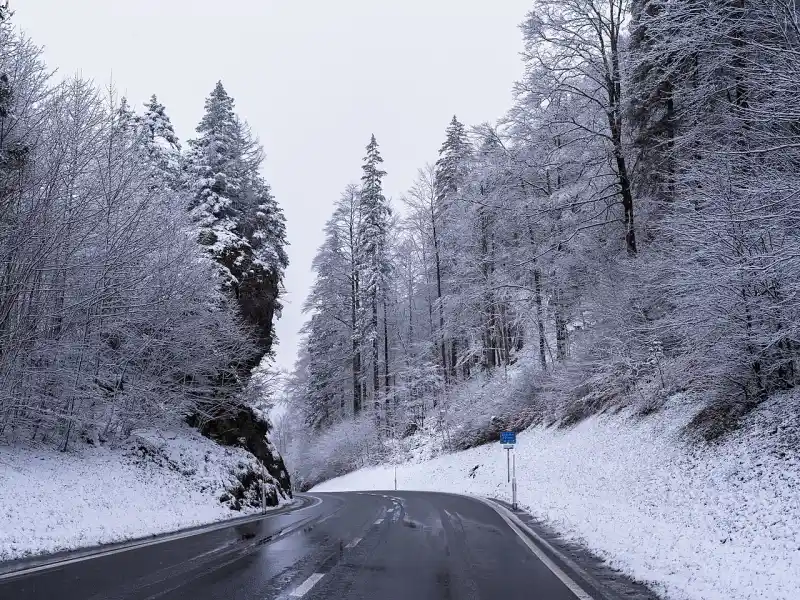 Passstrasse am Col du Mont d’Orzeires