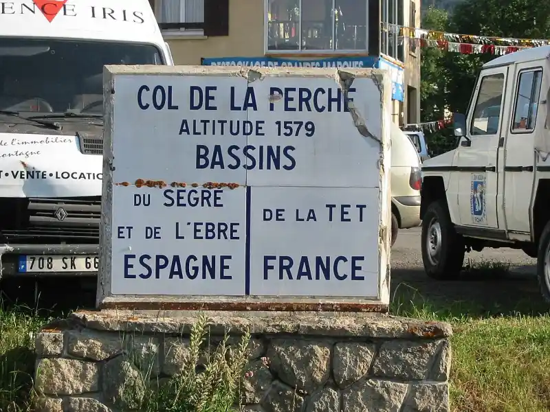 Passstrasse am Coll de la Perxa