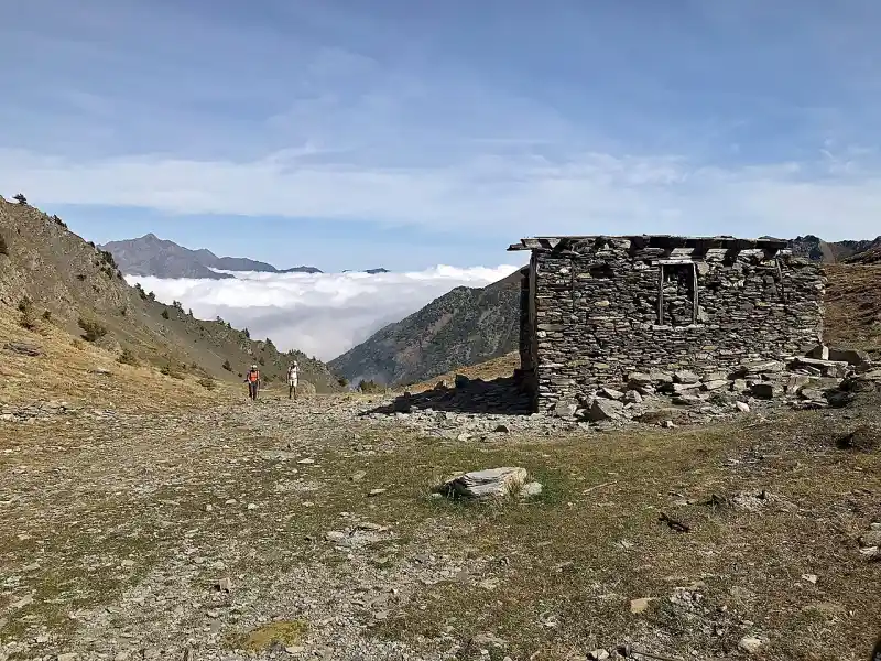 Passstrasse am Colle della Croce