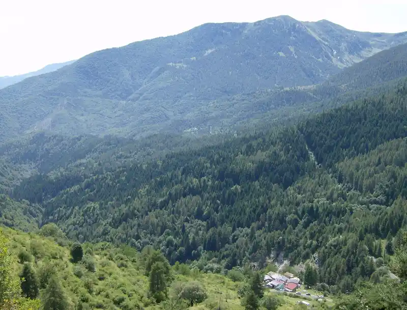 Passstrasse am Colletta delle Salse