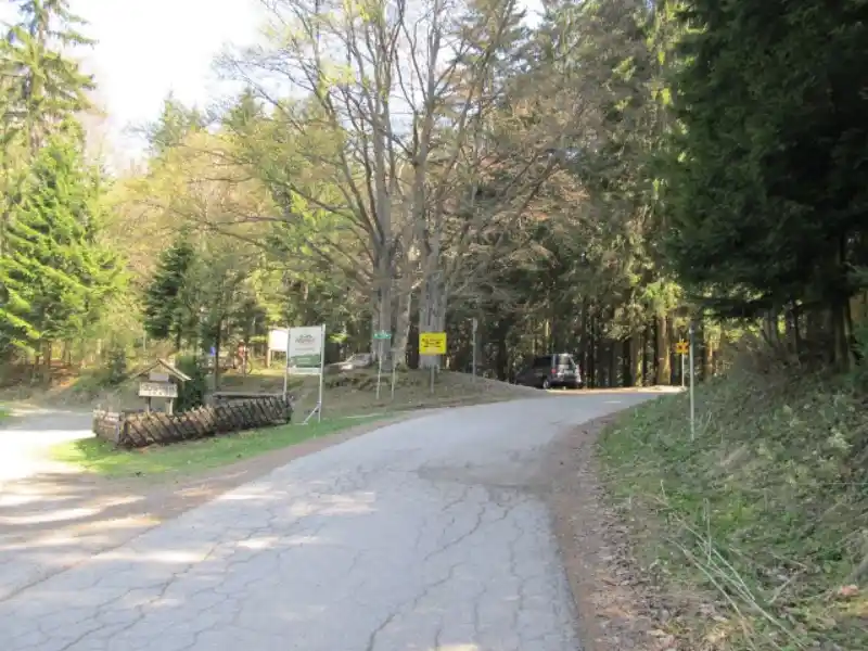 Passstrasse am Eibeggsattel