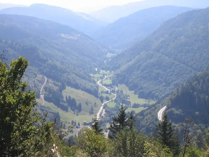 Passstrasse am Feldbergpass