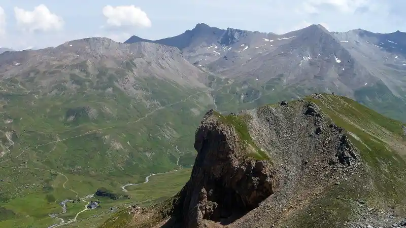 Passstrasse am Fimberpass