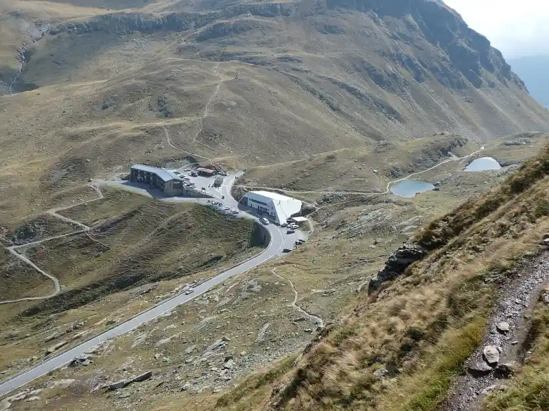 Passstrasse am Forcola di Livigno