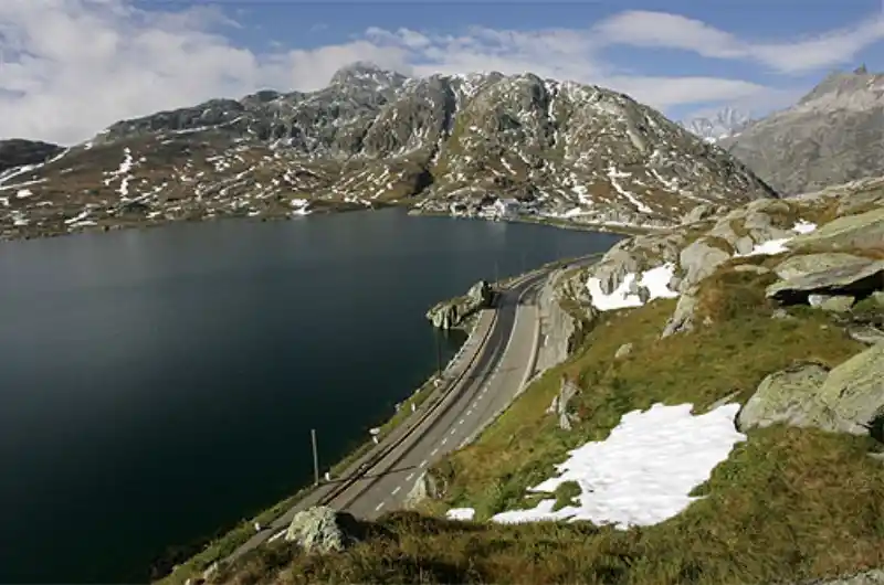 Passstrasse am Grimselpass