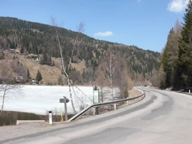 Passstrasse am Hocheggersattel
