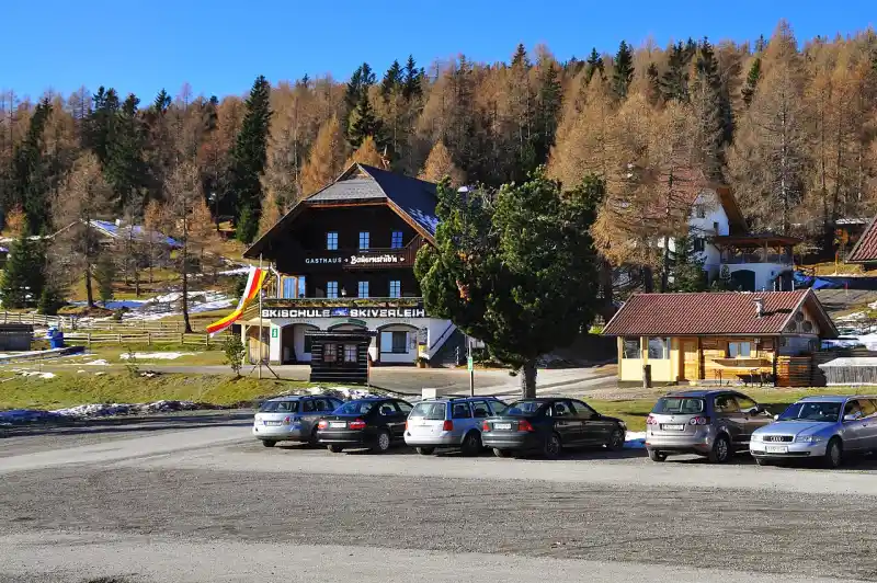Passstrasse am Hochrindl