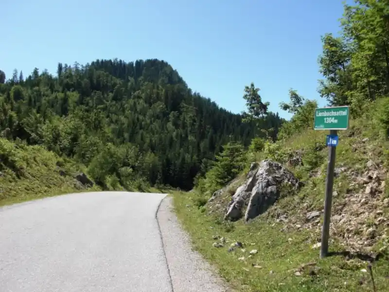 Passstrasse am Lienbachsattel