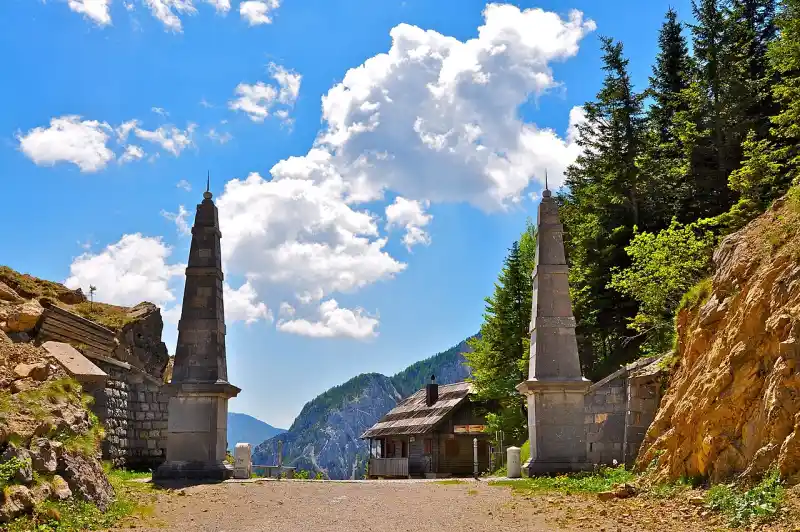 Passstrasse am Loiblpass
