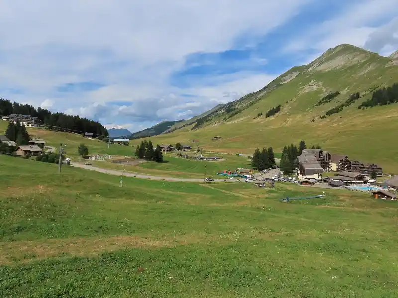 Passstrasse am Merdassier-Pass