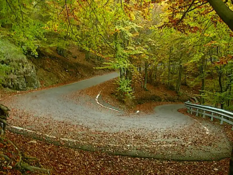 Passstrasse am Passo del Cuvignone