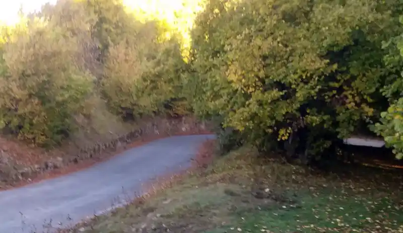 Passstrasse am Passo della Teglia