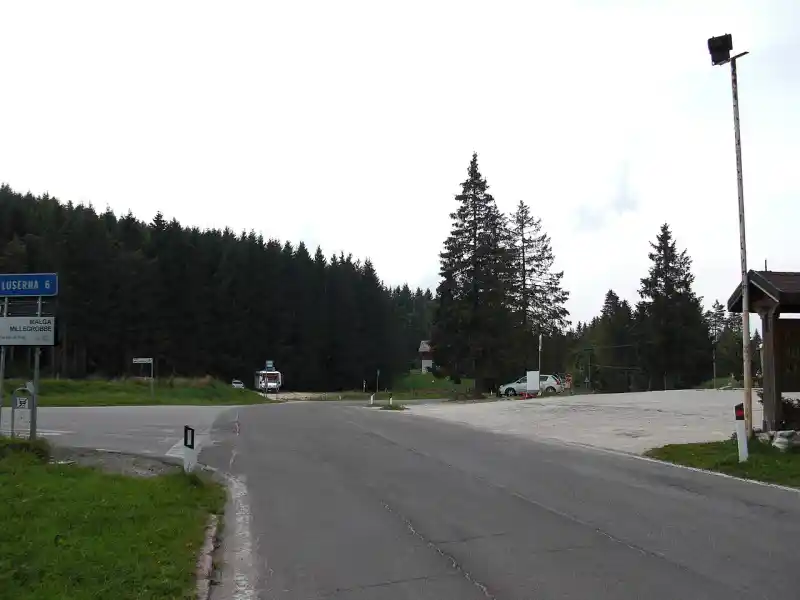 Passstrasse am Passo di Vézzena