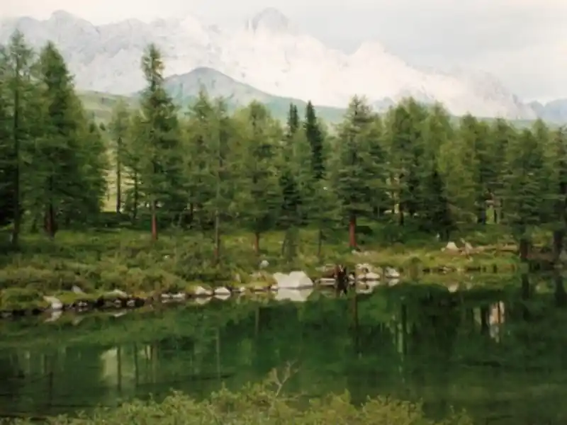 Passstrasse am Passo San Pellegrino