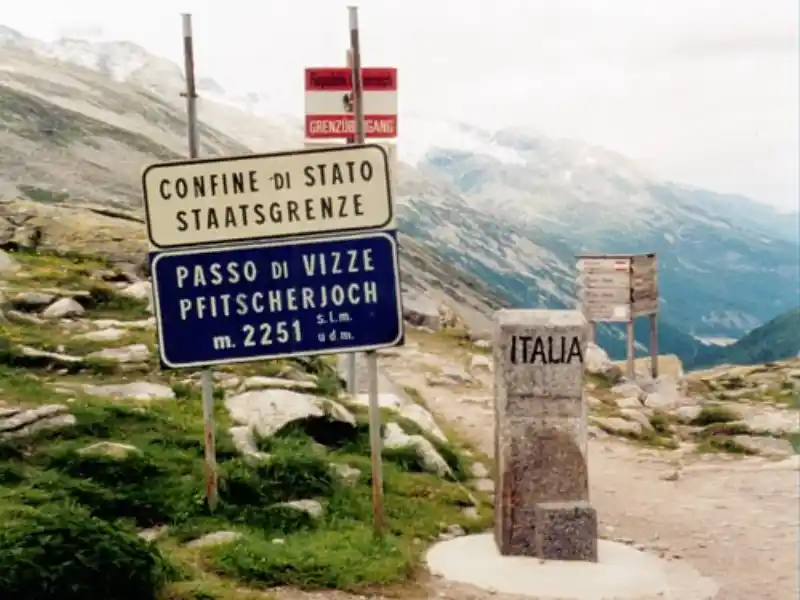 Passstrasse am Pfitscher Joch