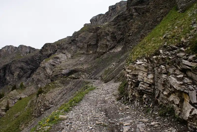 Passstrasse am Rawilpass