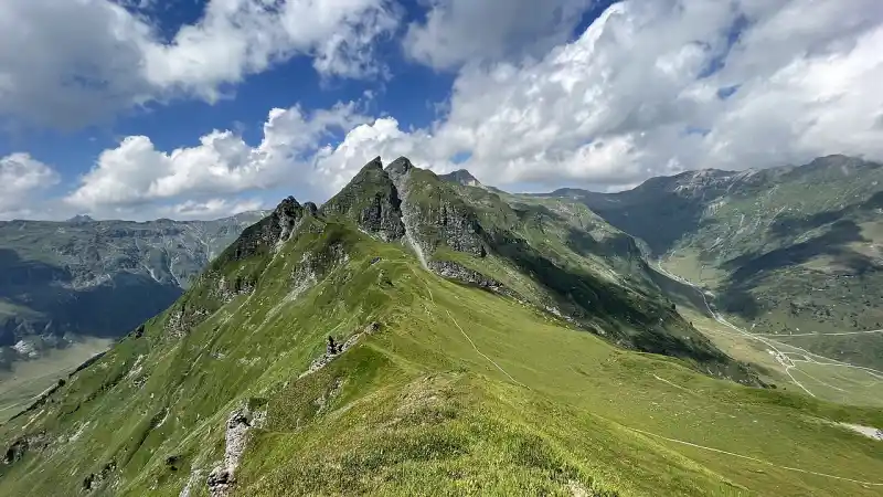 Passstrasse am Risetenpass