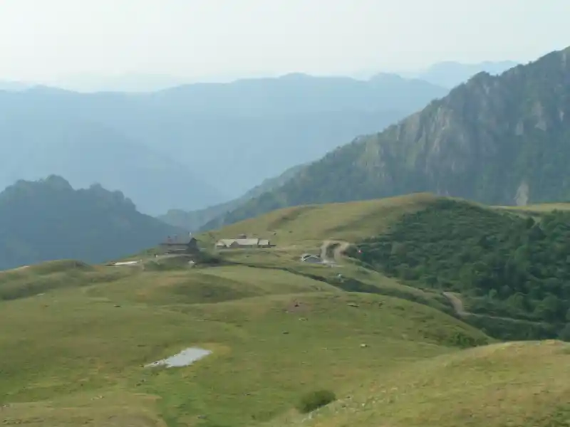 Passstrasse am San-Lucio-Pass