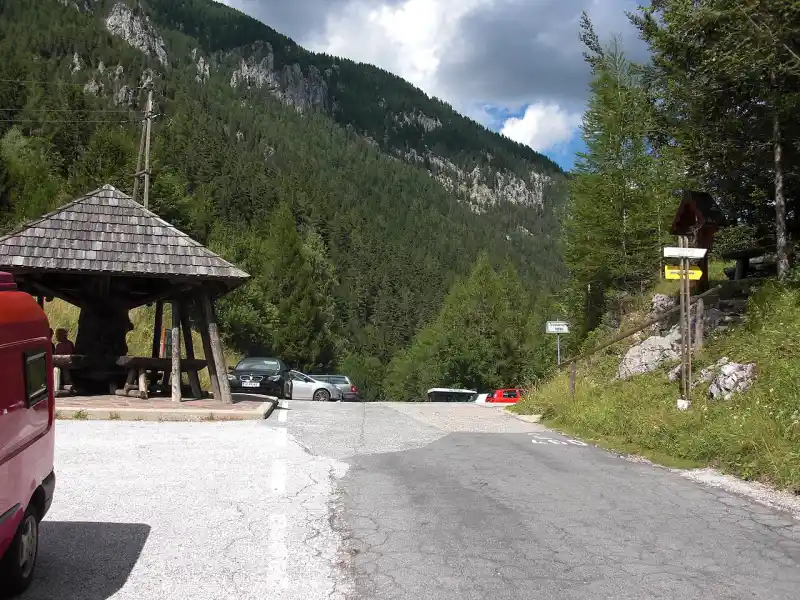 Passstrasse am Schaidasattel