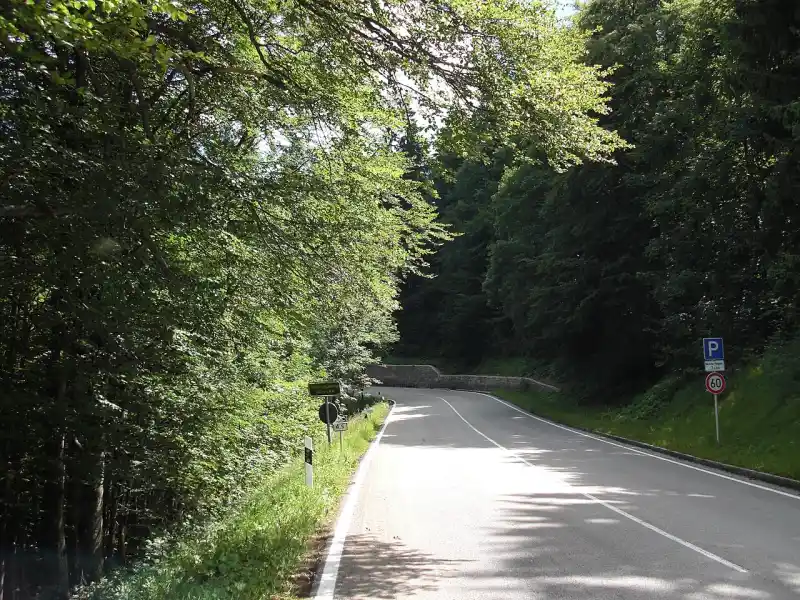 Passstrasse am Sudelfeld/Tatzelwurm