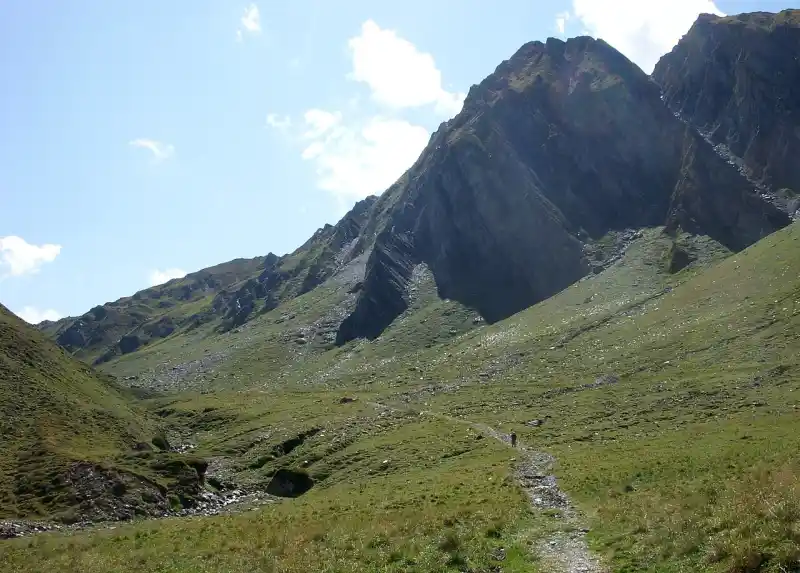 Passstrasse am Tuxer Joch