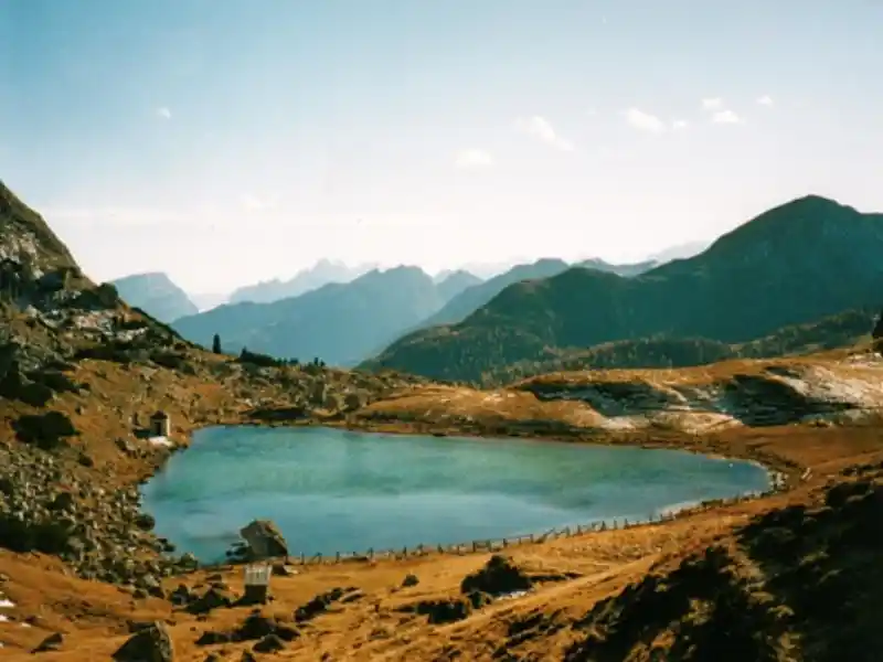 Passstrasse am Passo Valparola
