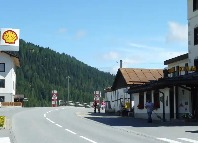 Passstrasse am Wolfgang